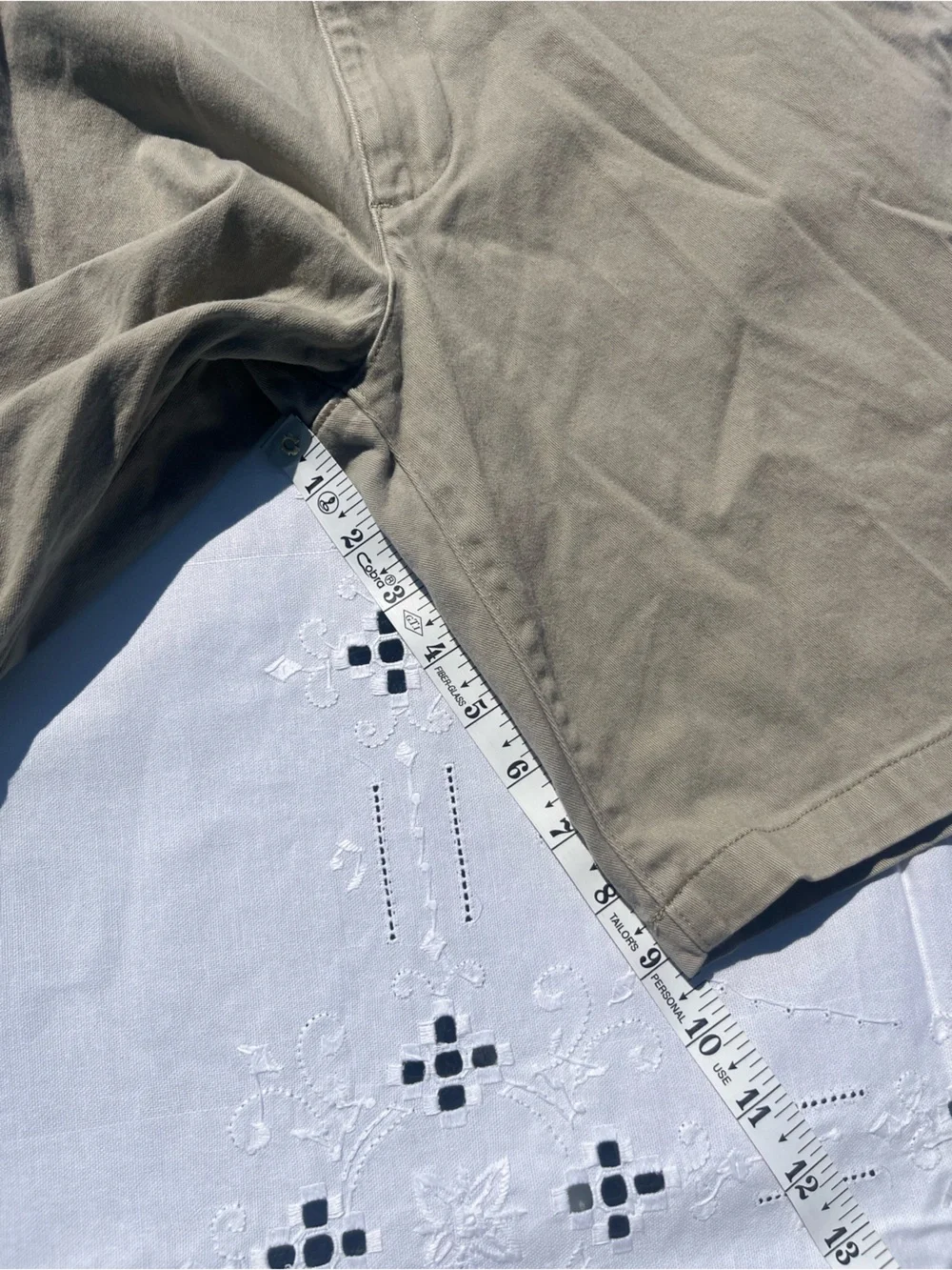 Dockers Men's Flat Front Shorts in Khaki